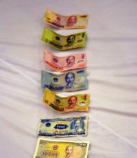 Деньги Вьетнама: курс донгов к рублю и доллару